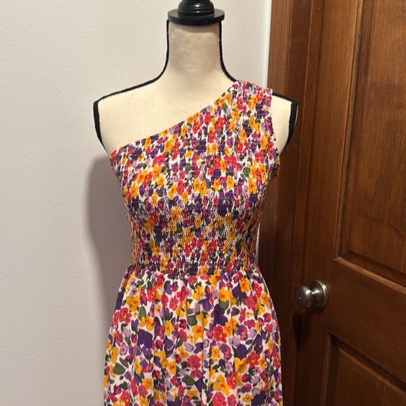 Floral One Shoulder Sundress - Picture 8 of 14